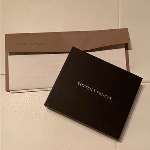 Authentic bottega veneta box and dust bag
